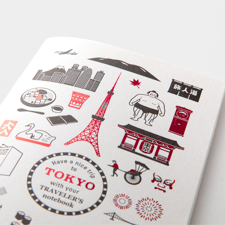 Traveler's Company Notebook Tokyo Limited Edition Blank Refill - A5-