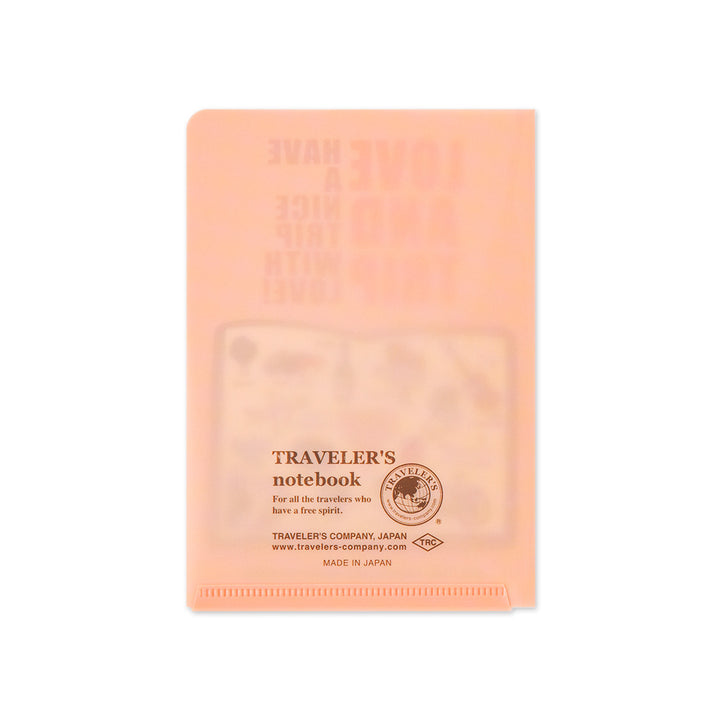 Traveler's Company Notebook Clear Folder 2025 - Passport Size