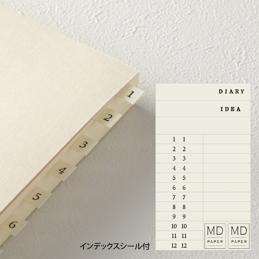 MD Notebook Journal A5 Codex 1 Day 1 Page Dot grid A