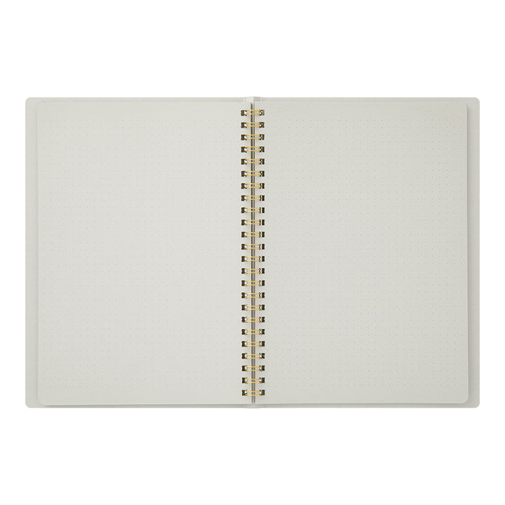 Midori A5 Dot Ruled Colour Paper Ring Notebook