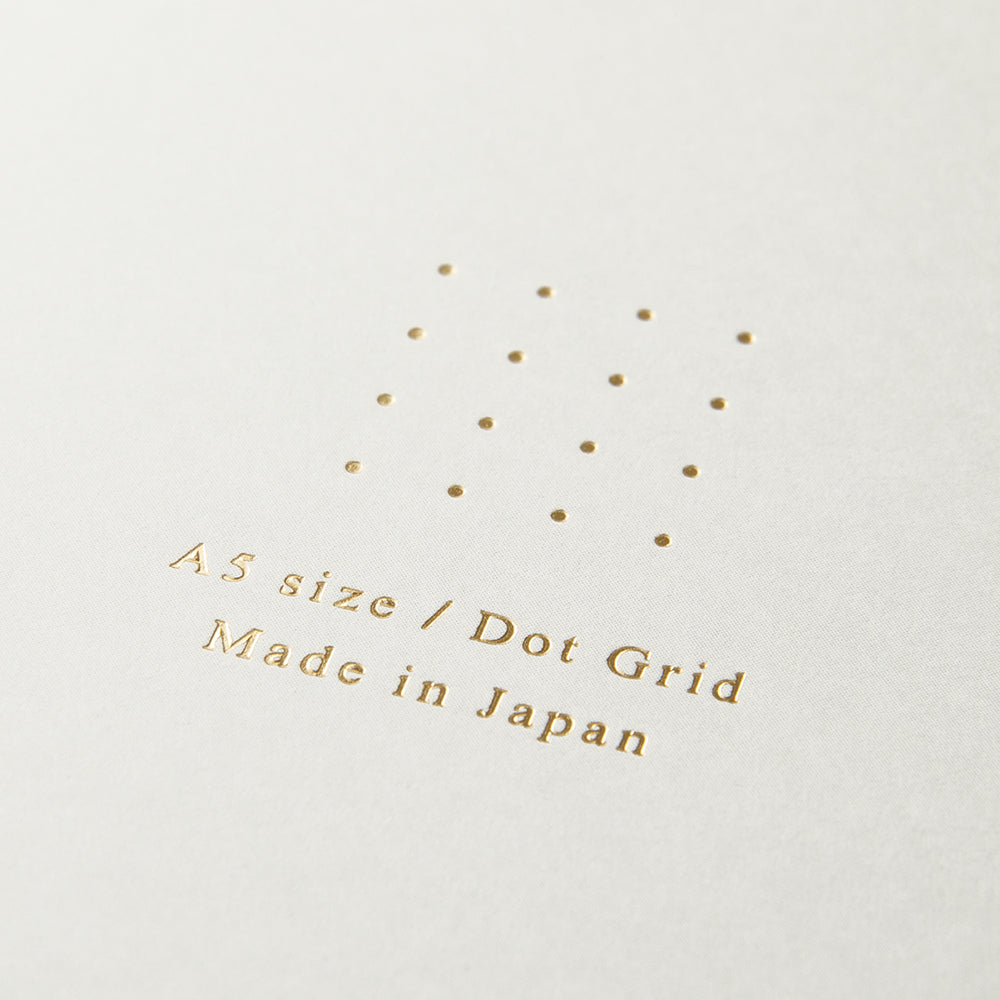 Midori A5 Dot Ruled Colour Paper Ring Notebook