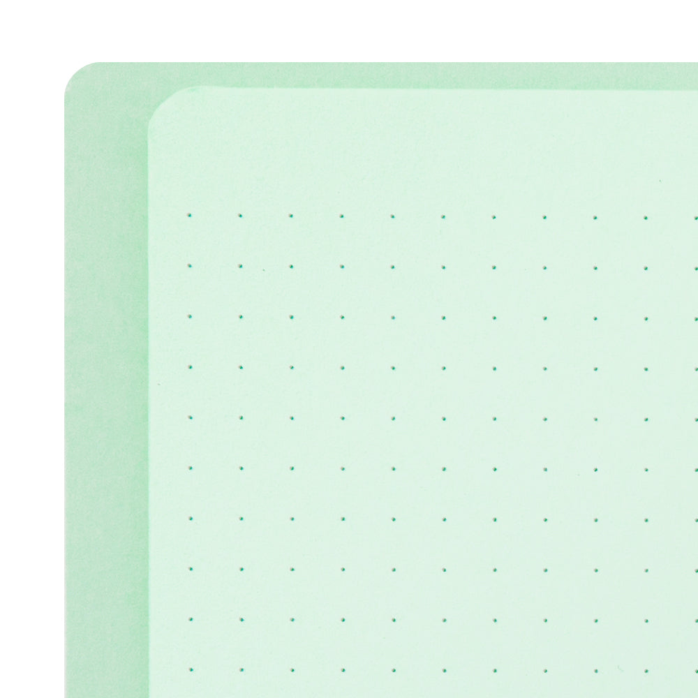 Midori A5 Dot Ruled Colour Paper Ring Notebook