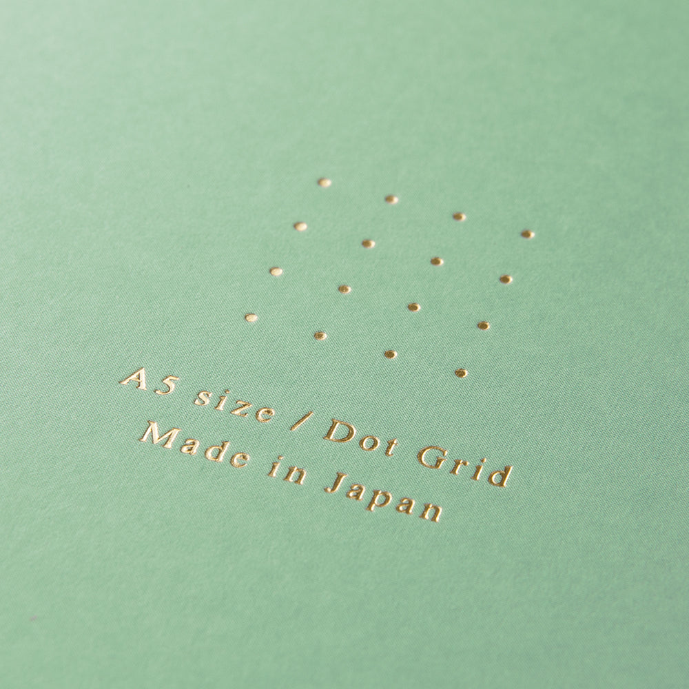 Midori A5 Dot Ruled Colour Paper Ring Notebook