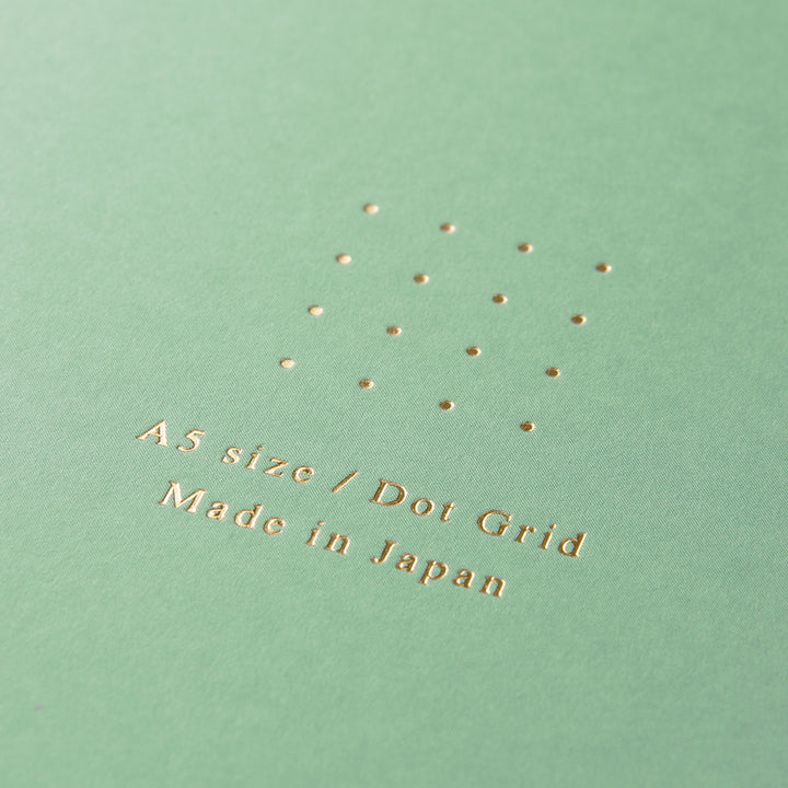 Midori A5 Dot Ruled Colour Paper Ring Notebook