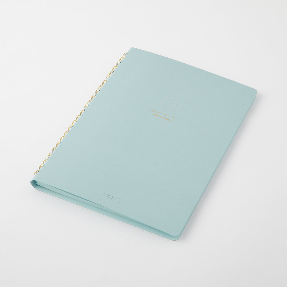 Midori A5 Dot Ruled Colour Paper Ring Notebook