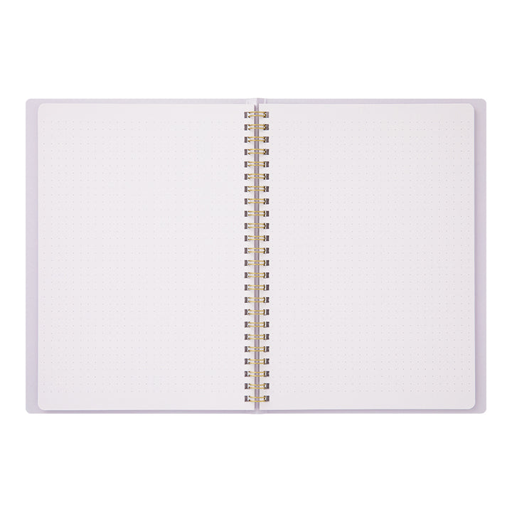 Midori A5 Dot Ruled Colour Paper Ring Notebook