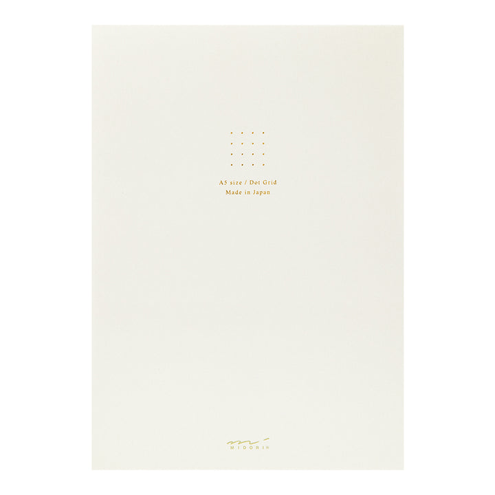 Midori A5 Dot Ruled Colour Paper Pad