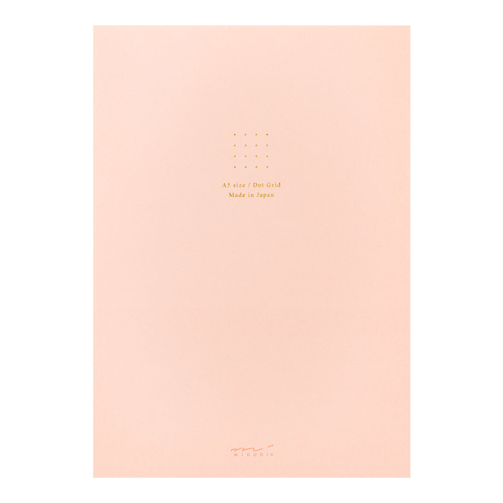 Midori A5 Dot Ruled Colour Paper Pad