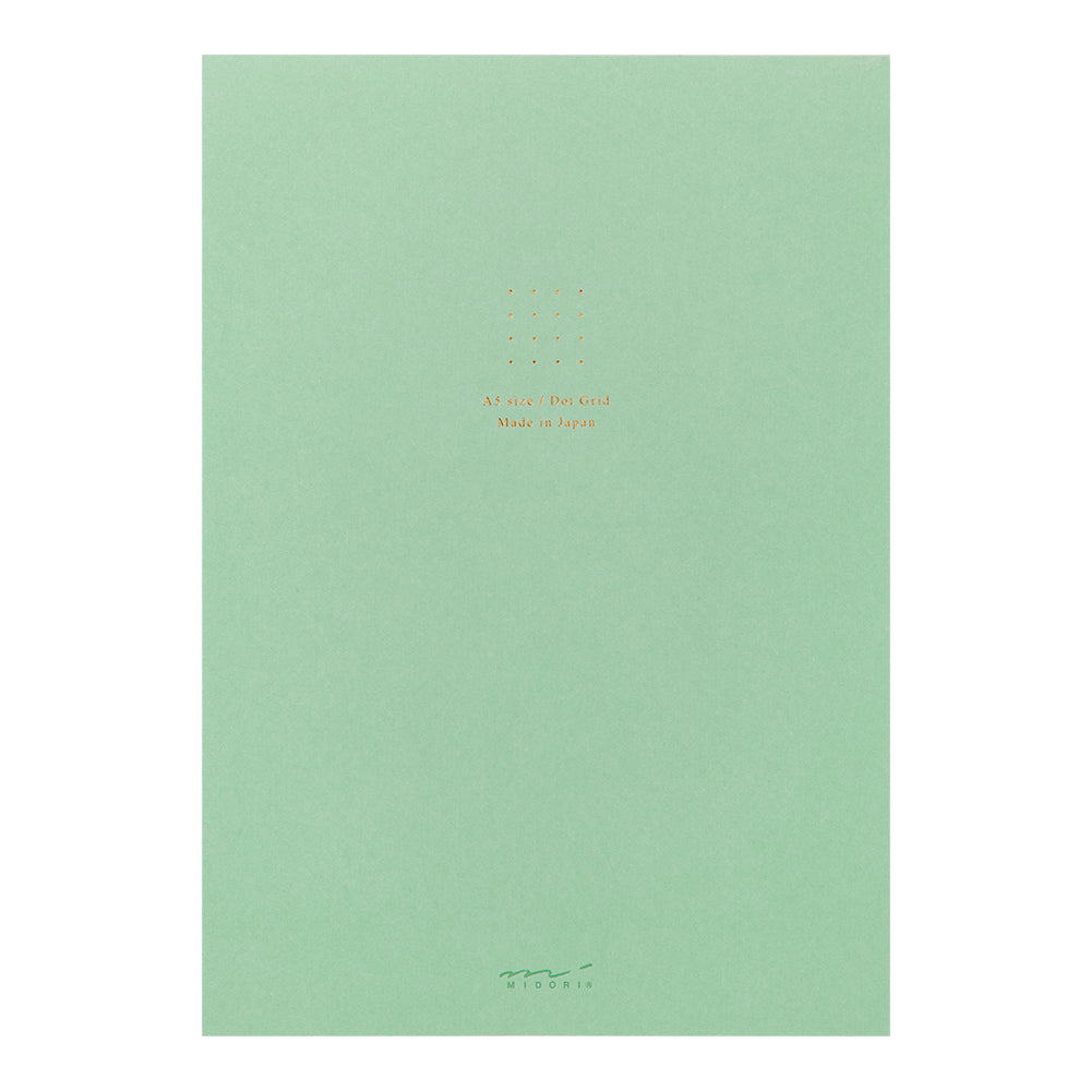 Midori A5 Dot Ruled Colour Paper Pad