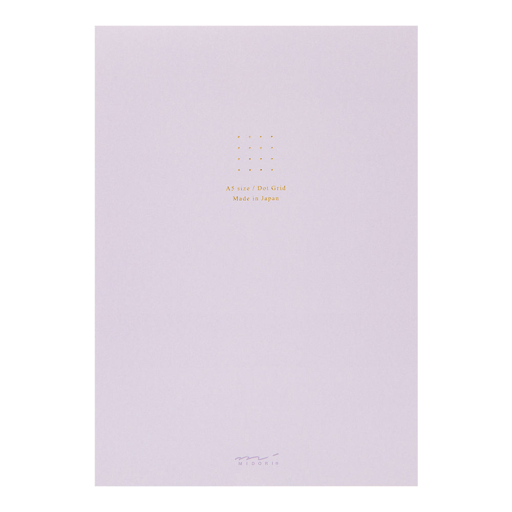 Midori A5 Dot Ruled Colour Paper Pad