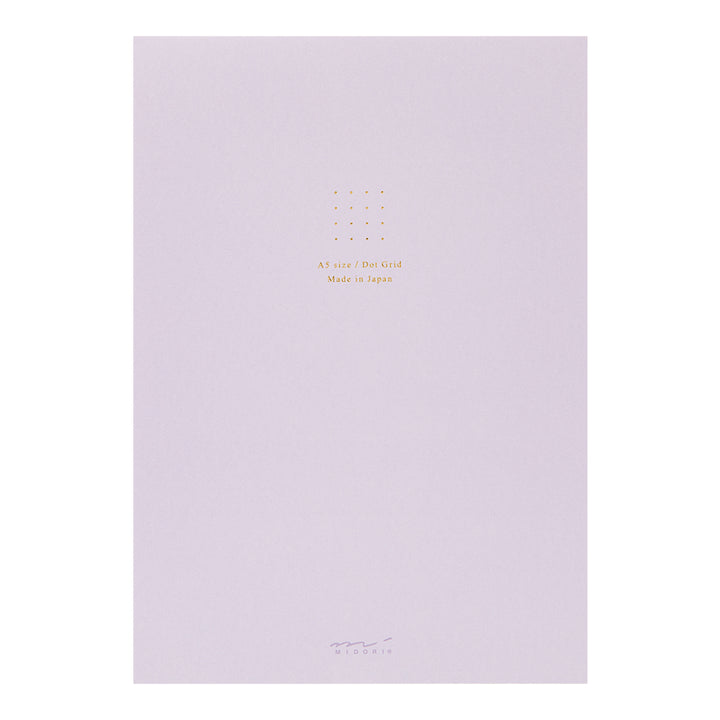 Midori A5 Dot Ruled Colour Paper Pad