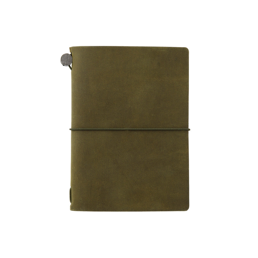 Traveler's Company Notebook - Passport Size Olive