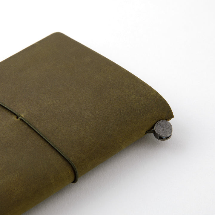 Traveler's Company Notebook - Passport Size Olive