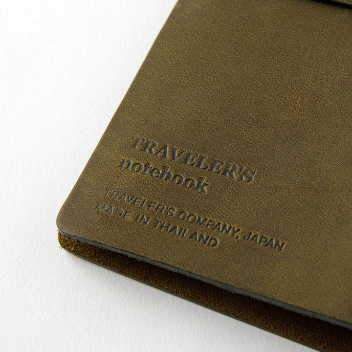 Traveler's Company Notebook - Passport Size Olive