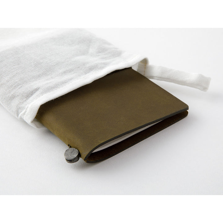 Traveler's Company Notebook - Passport Size Olive