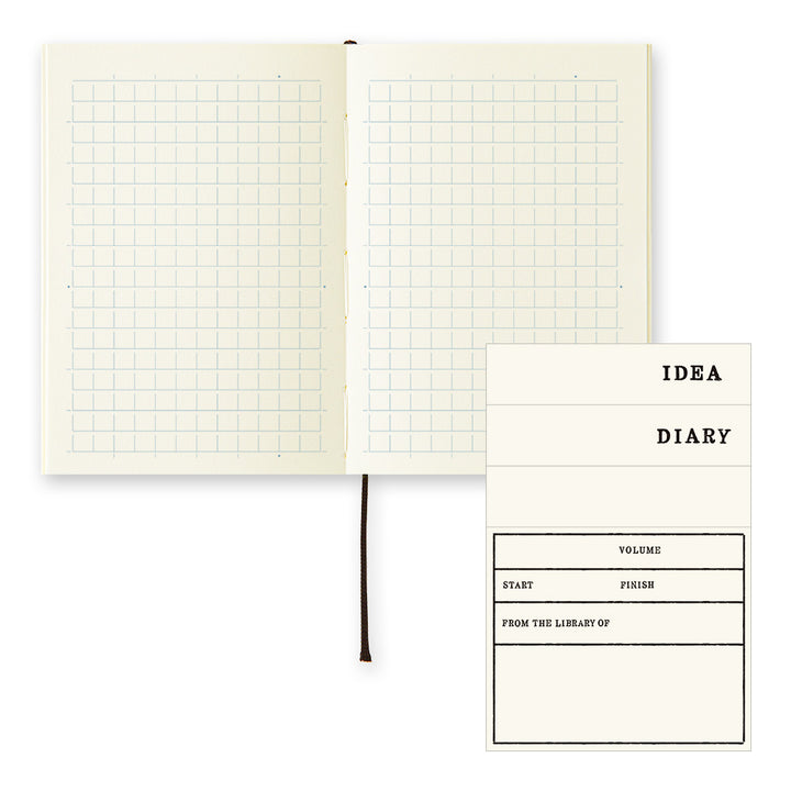 MD Notebook A7 - Square Grid