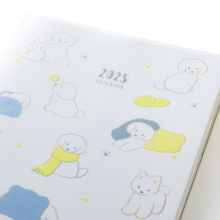 Midori Pocket Diary Dog 2025 - A6