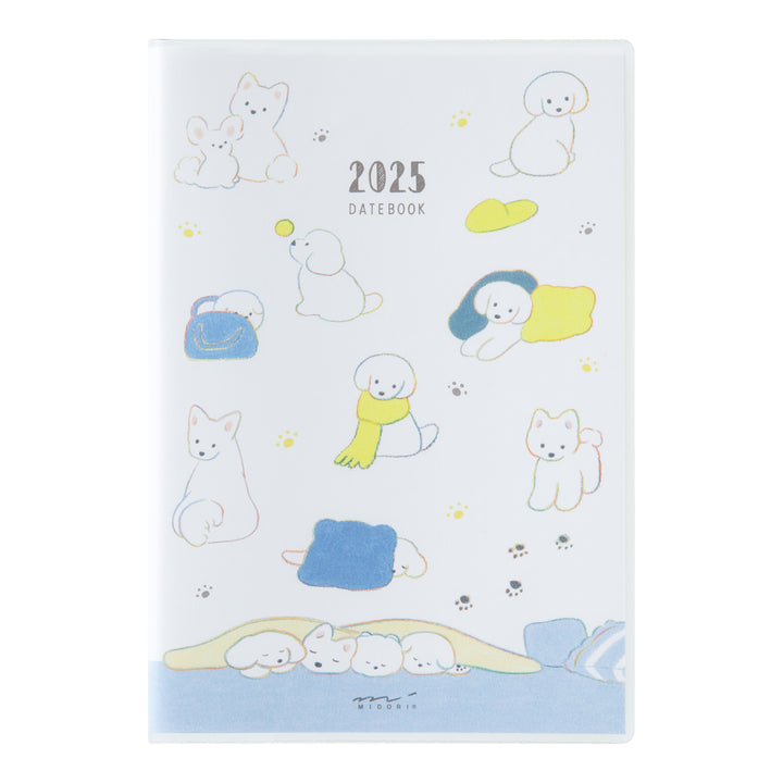 Midori Pocket Diary Dog 2025 - B6