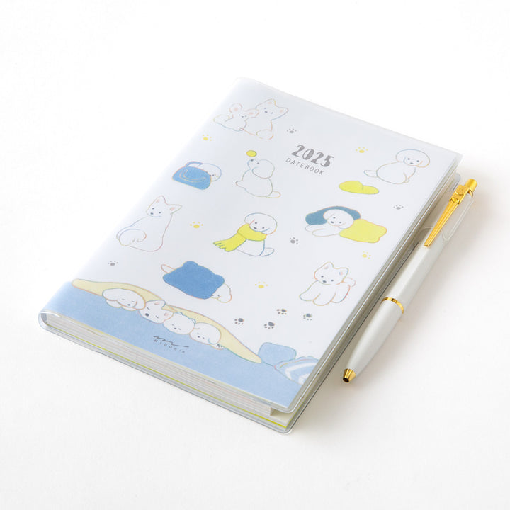 Midori Pocket Diary Dog 2025 - B6