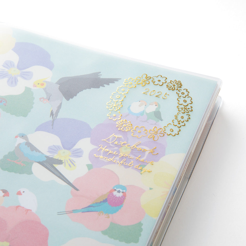 Midori Pocket Diary Bird 2025 - B6