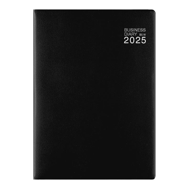 Midori Business Diary Weekly Black 2025 - B5