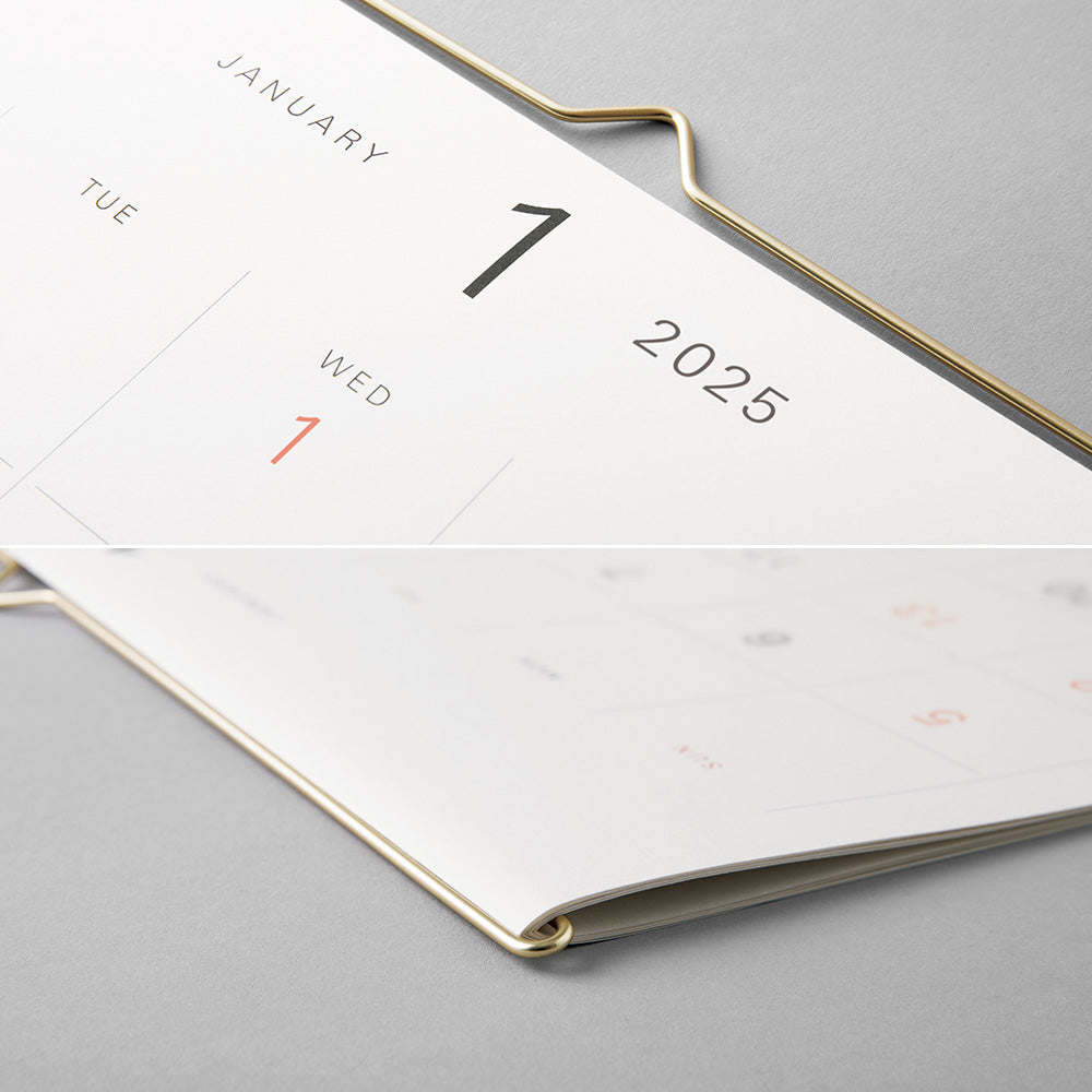 Midori Hanger Calendar 2025