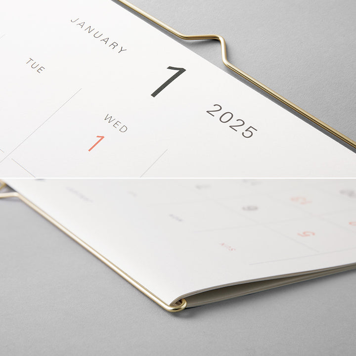 Midori Hanger Calendar 2025