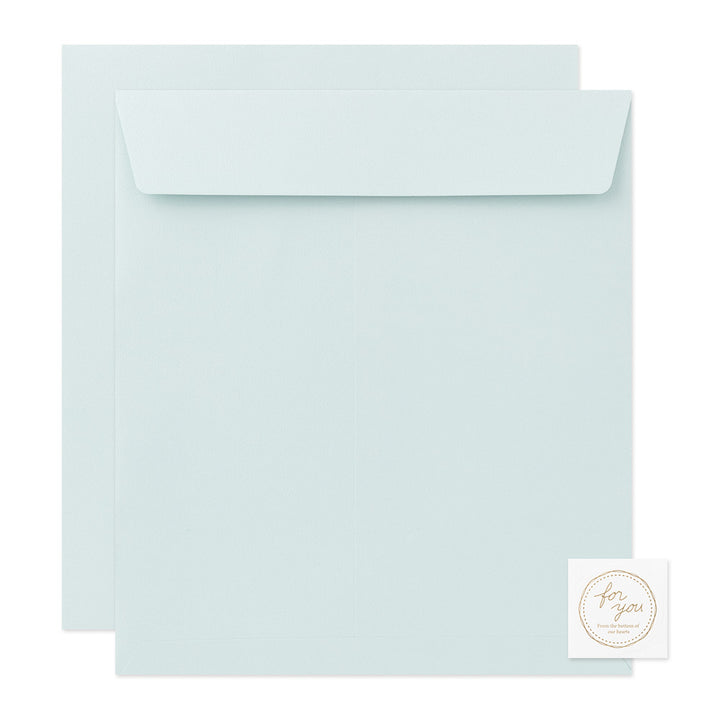 Midori Envelope for Folded Message Cardboard - Light Blue