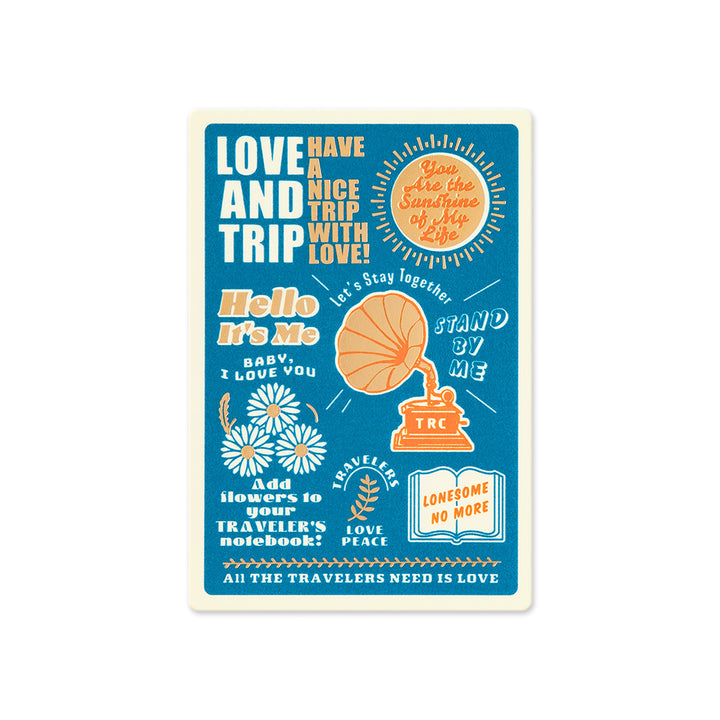 Traveler's Company Notebook Plastic Sheet 2025 - Passport Size