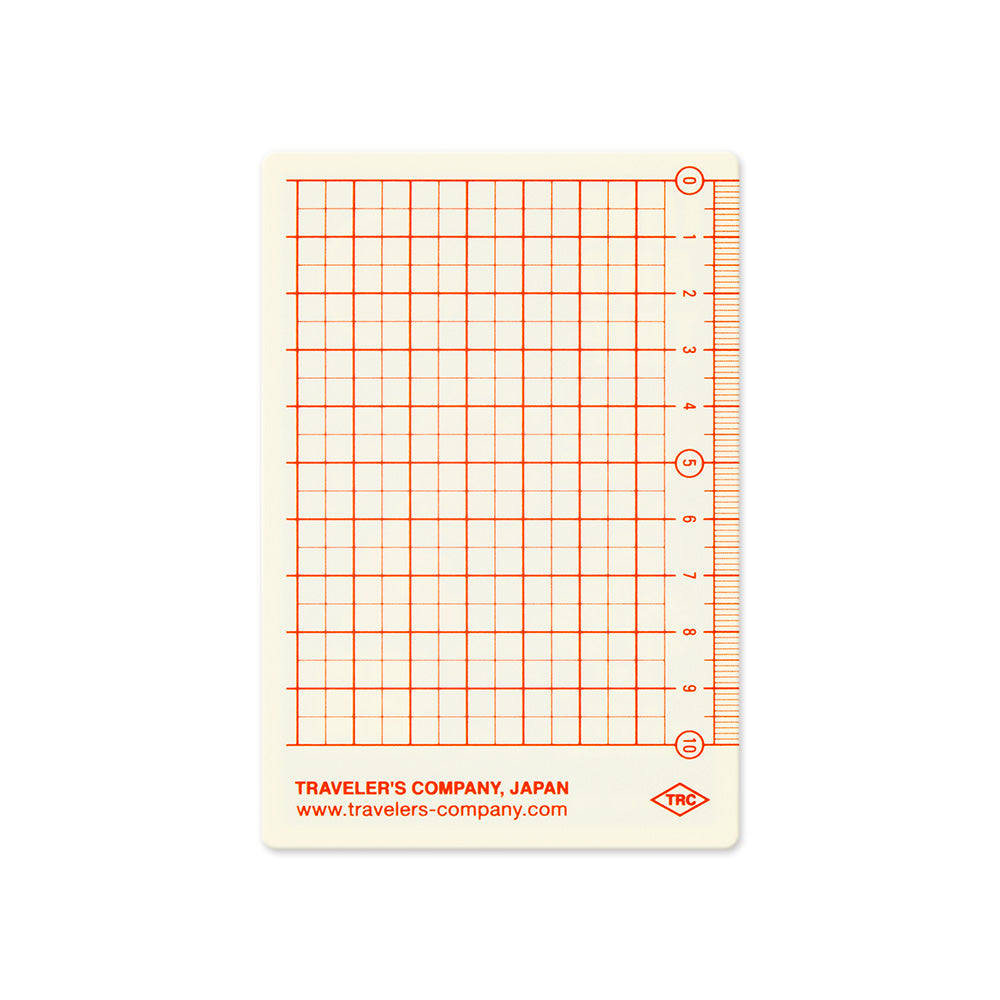 Traveler's Company Notebook Plastic Sheet 2025 - Passport Size