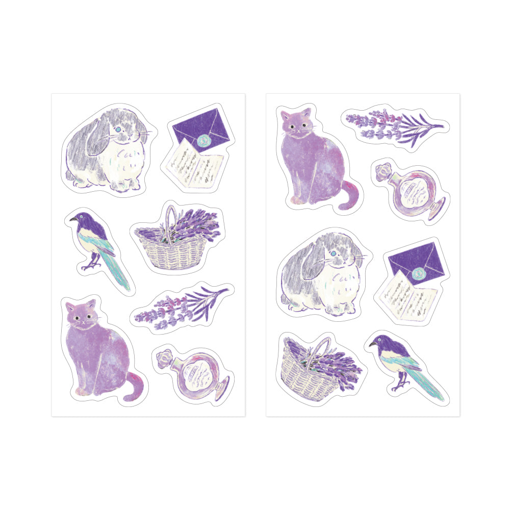 Midori Limited Edition 2669 Decoration Sticker - Purple