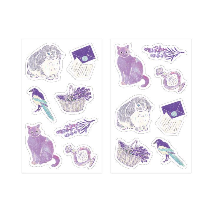 Midori Limited Edition 2669 Decoration Sticker - Purple