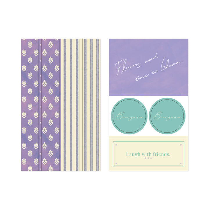 Midori Limited Edition 2669 Decoration Sticker - Purple