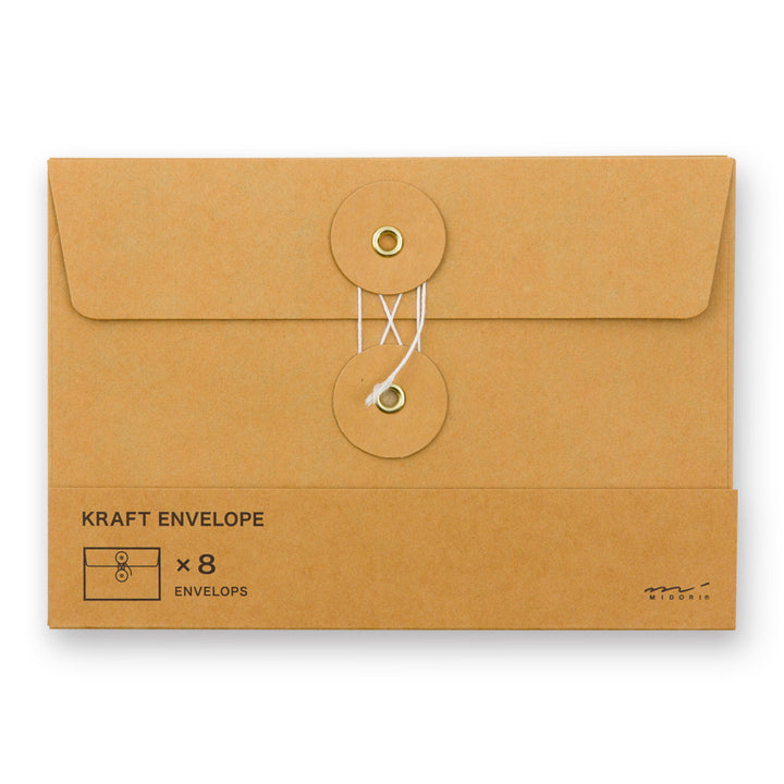 Traveler's Company Kraft Envelope <M> - Orange