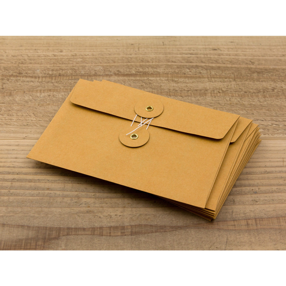 Traveler's Company Kraft Envelope <M> - Orange