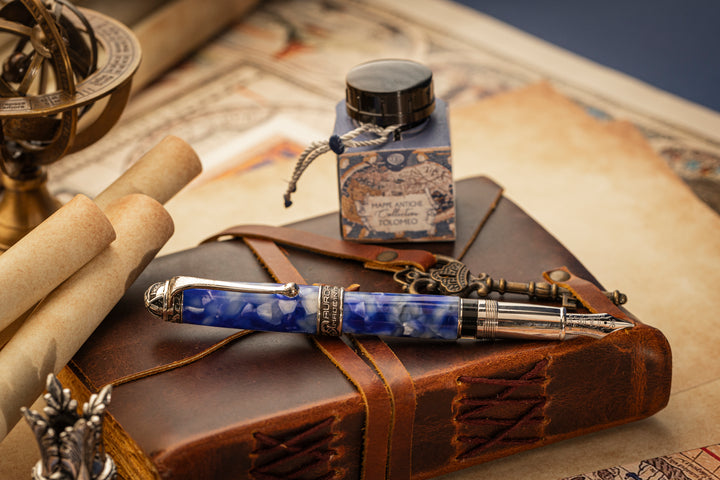 Aurora Ancient Maps Limited Edition Fountain Pen - Tolomeo