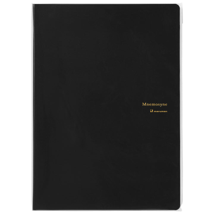 Maruman Mnemosyne Square Grid Stapled Notepad with Folder