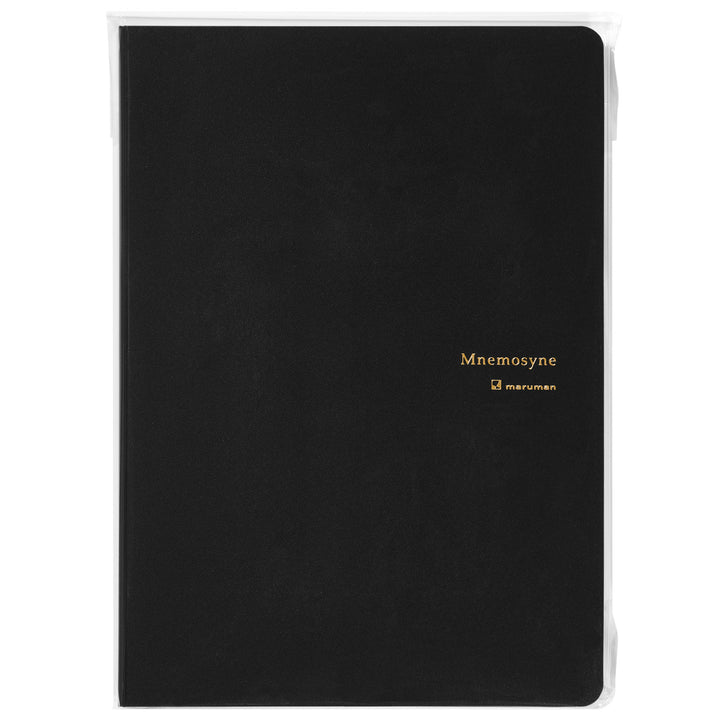 Maruman Mnemosyne Square Grid Stapled Notepad with Folder