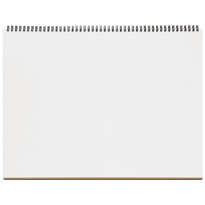 Maruman Mnemosyne Square Grid Spiralbound Notepad - A3