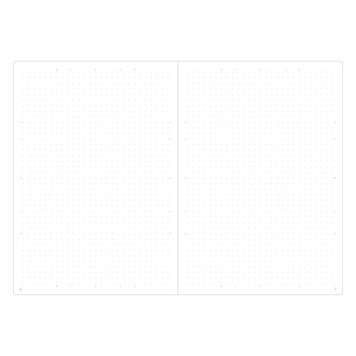 Maruman Mnemosyne Dot Grid Hardbound Notebook - A5