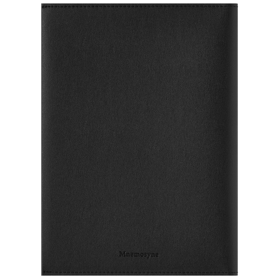 Maruman Mnemosyne Lined + Margin Stapled Notepad with Folder - A5