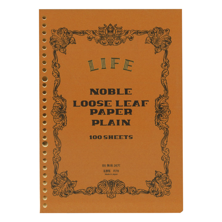 Life Noble Blank Loose Leaf Sheets