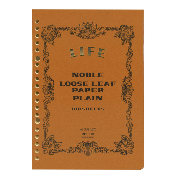 Life Noble Blank Loose Leaf Sheets