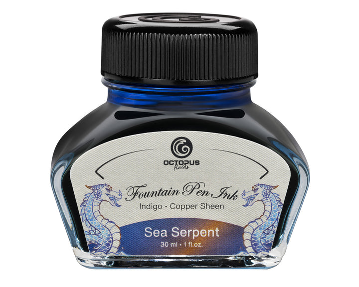 Octopus Sheen Collection Fountain Pen Ink - Sea Serpent