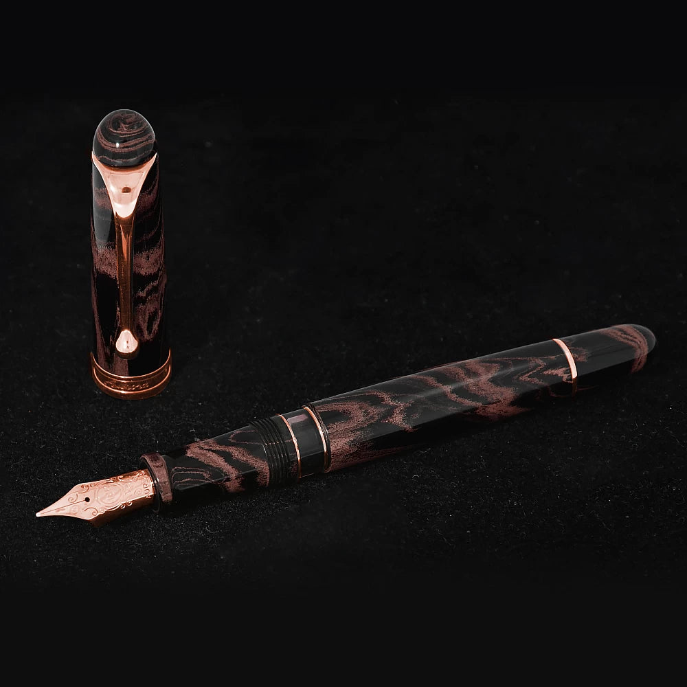 Aurora 88 Ebanite Cognac Limited Edition Fountain Pen