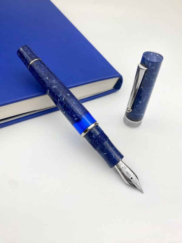 Delta Lapis Blue Celluloid RT Limited Edition Fountain Pen