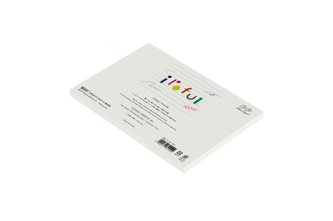 Iroful FP Paper 75gsm Lined Horizontal Loose Sheets - A5