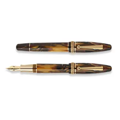 Maiora Ultra Ogiva Golden Age Fire GT Fountain Pen