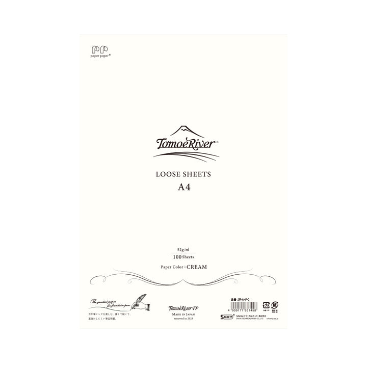 Tomoe River FP Paper 52gsm Blank Loose Sheets - A4