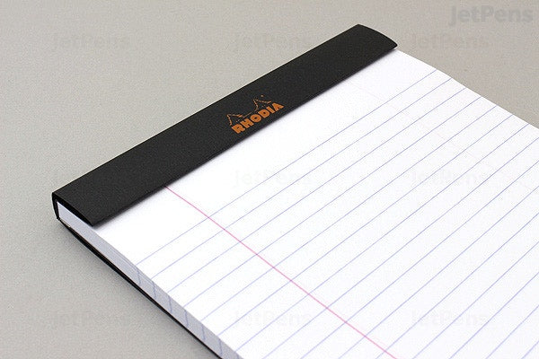 Rhodia Basics Stapled Line Ruled Notepad - A4